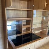 Bookcase with bar