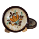 6 assiettes à dessert Boch Corfou