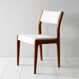 Set of 6 1960s Scandinavian teak dining chairs