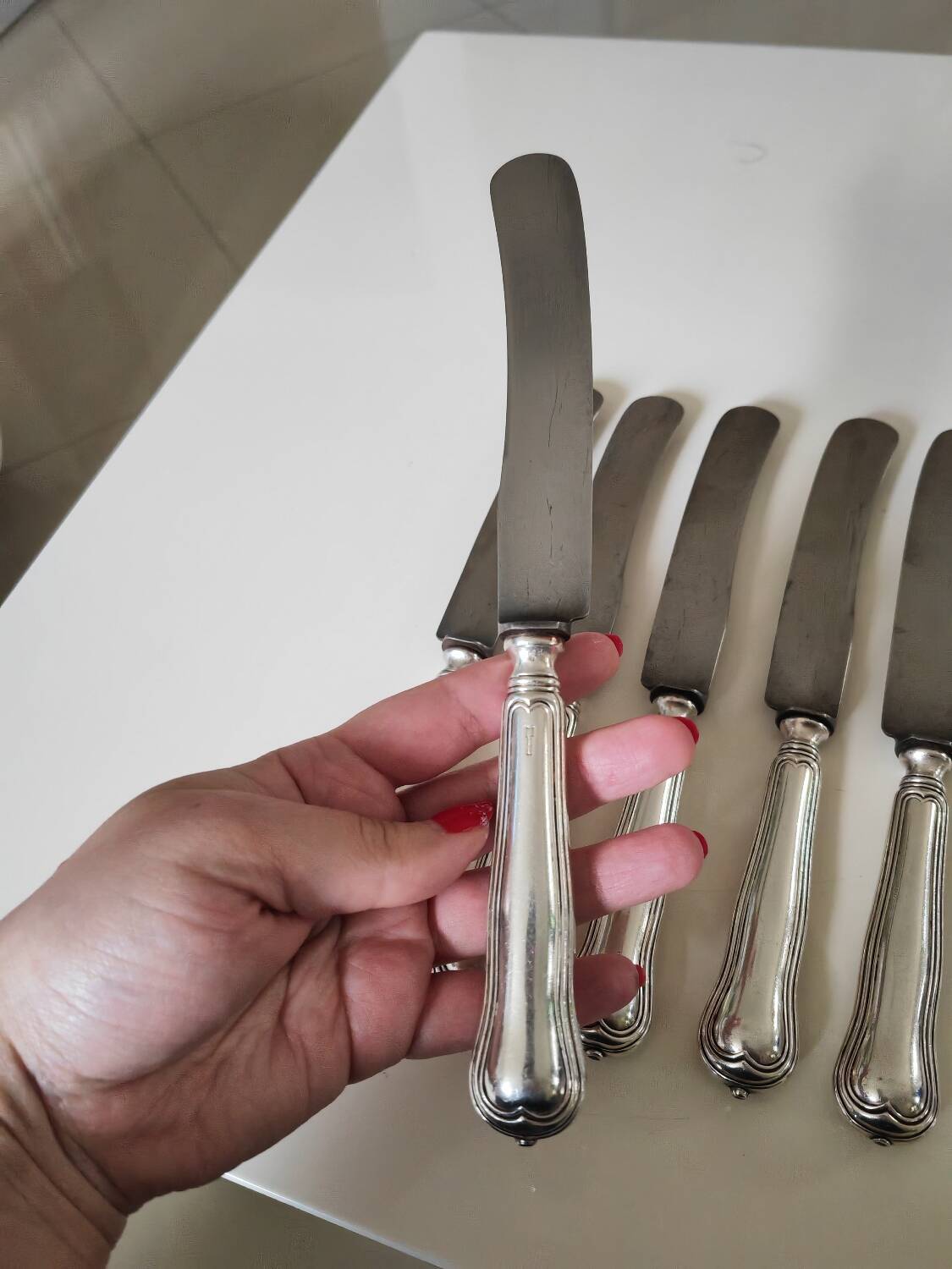 6 old Berndorf knives