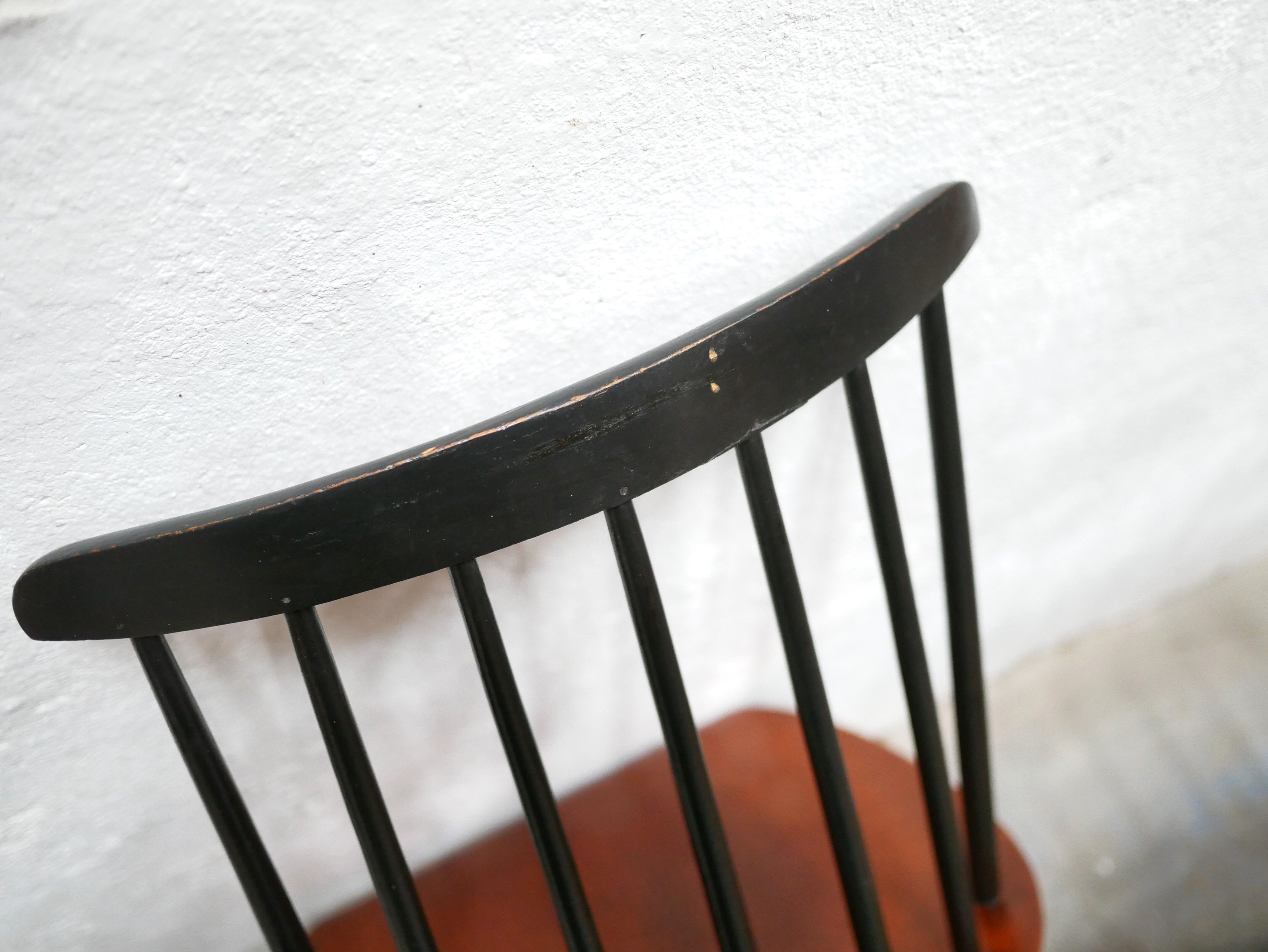 Vintage Scandinavian chair by I.Tapiovaara model Fanett