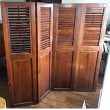 Oak screen