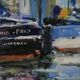 Oil on canvas “Concarneau”, signed S. Blaszczyk – 1991