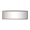 Miroir scandinave horizontal en palissandre de Rio 139x47cm