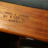 Teak chair Eva, Danish design, 1960s, designer: Niels Koefoed, manufacturer