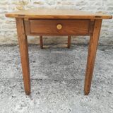 Elm farmhouse table