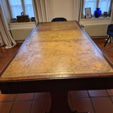 Antique work table with 6 drawers