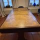 Antique work table with 6 drawers.