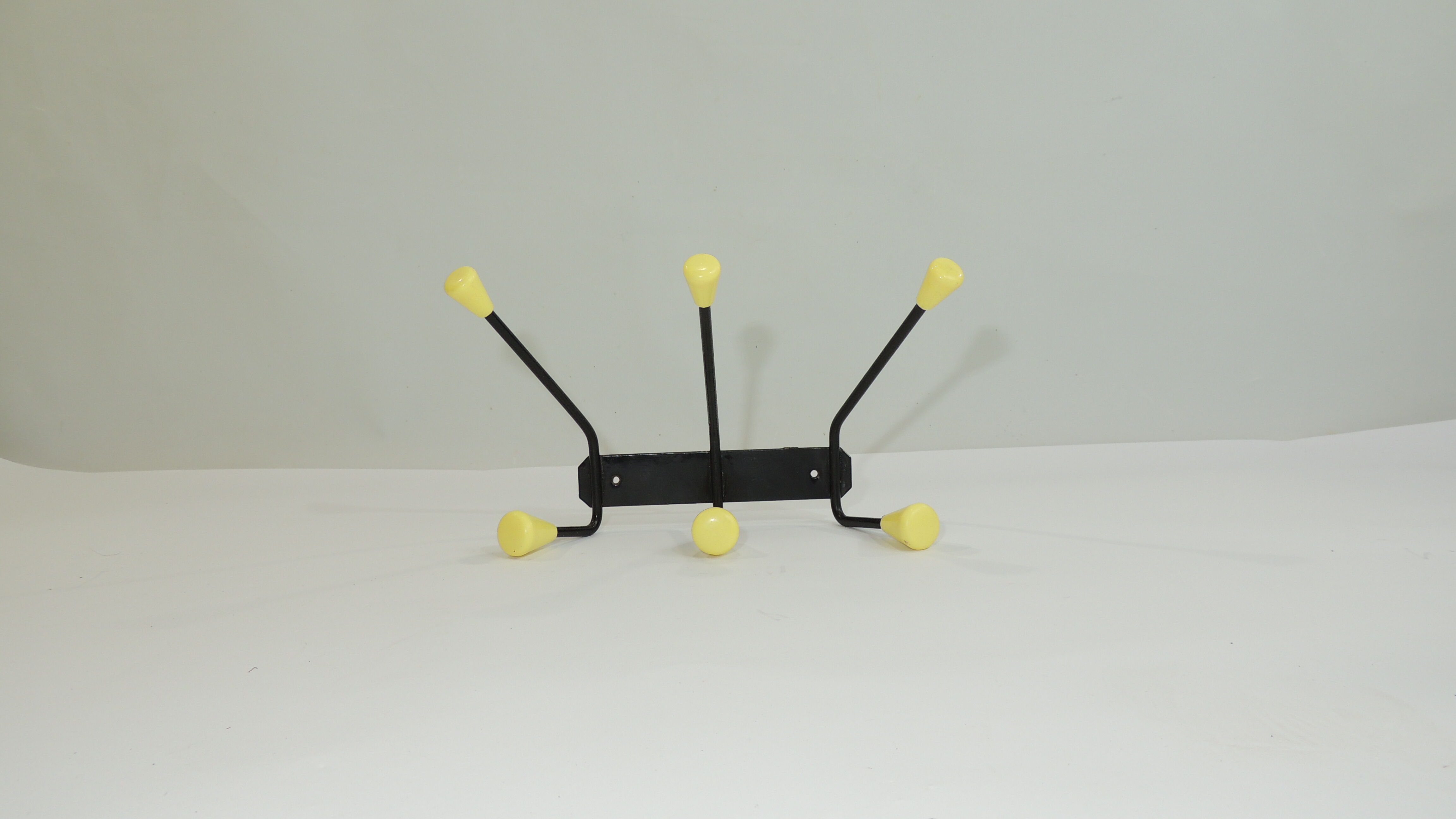 Vintage coat rack three arms