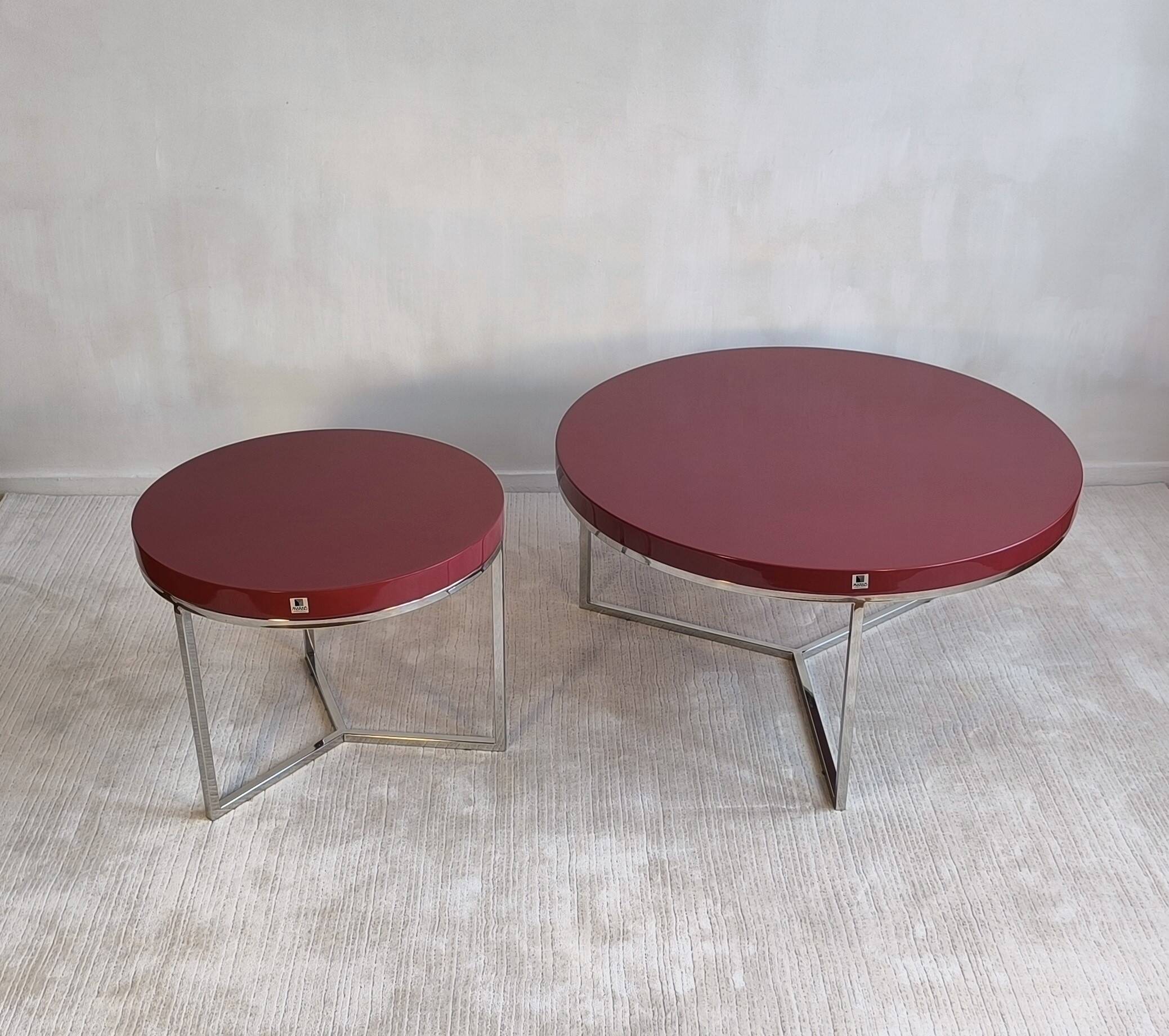 Magnificent “satellite” coffee tables by marais international