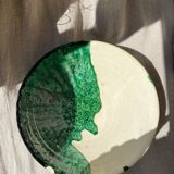 Saladier en céramique de tamegroute vert émeraude