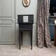 Small black antique graduated desk (renovated)