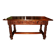 SAVOYARD CHALET TABLE, carved, with two drawers, late 18th century