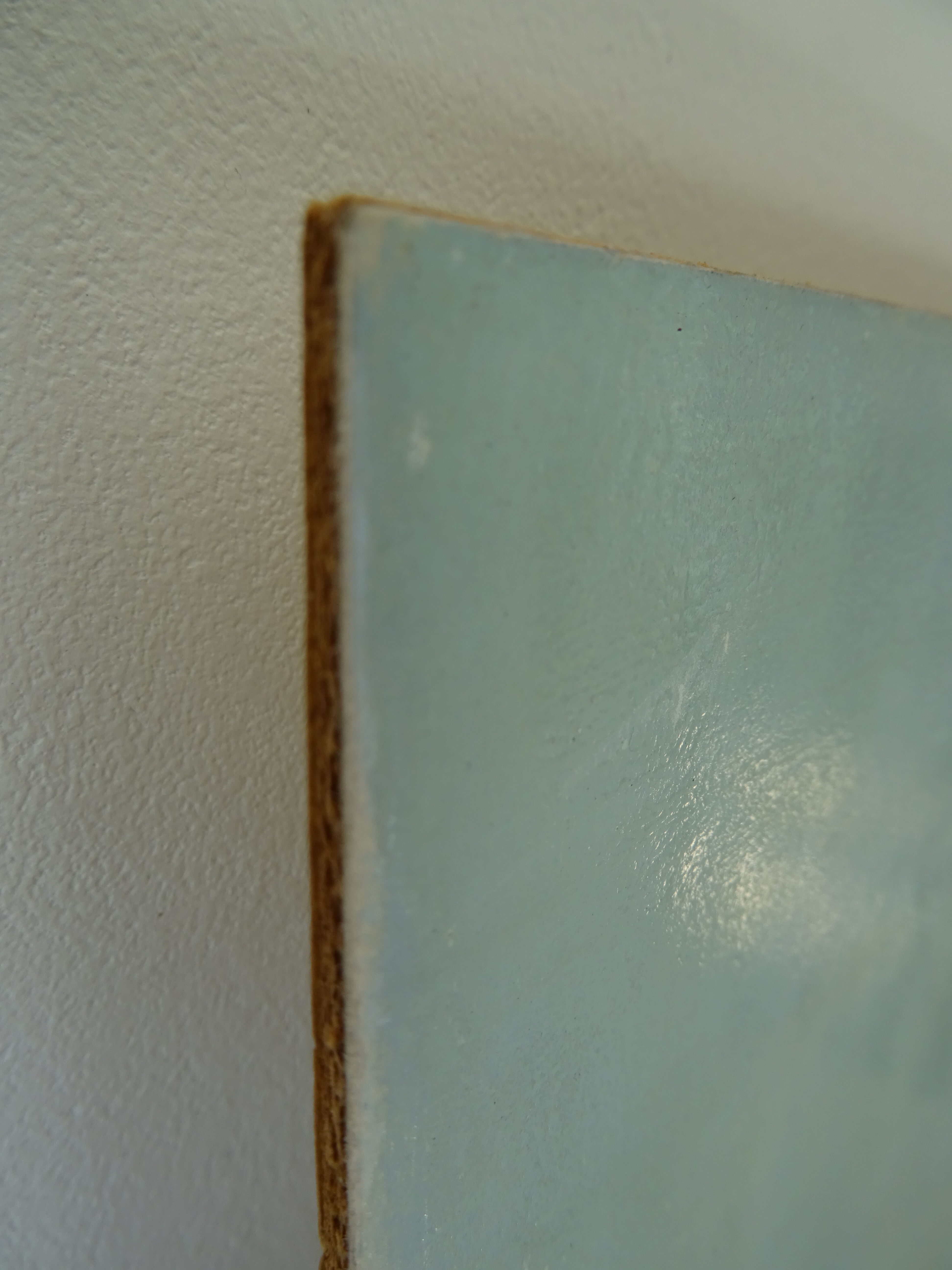 Modernist painting seen from Antibes Trident beach 70s Paliero Klingue