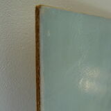 Modernist painting seen from Antibes Trident beach 70s Paliero Klingue
