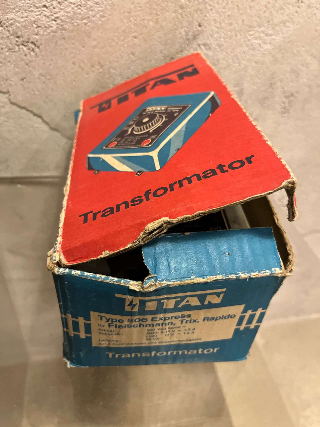 Fleischmann's model train set