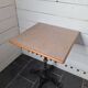 Cast iron bistro table and laminate top