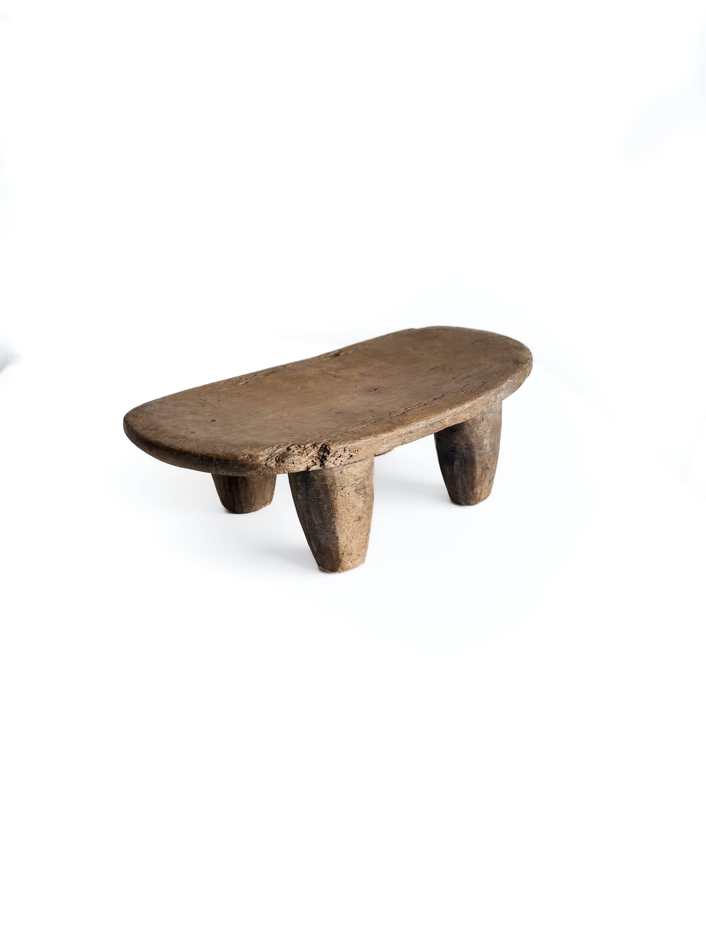 Antique Senufo S N2 "Collector" Stool in Wood | Hand Carved