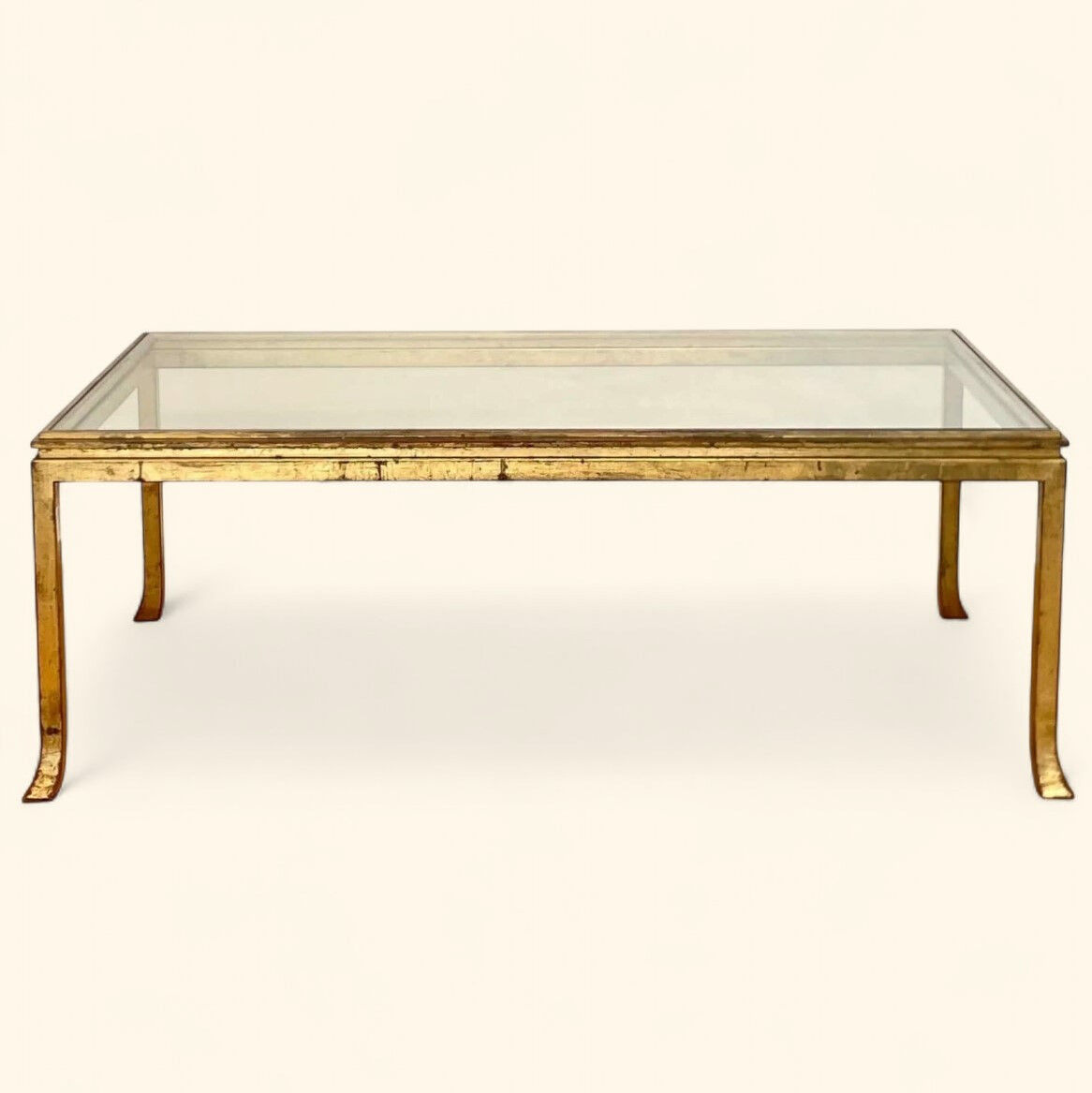 Coffee Table by Henri Pouenat (1934-1987) for Maison Ramsay. 1960s.