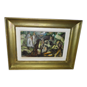 tableau d'art huile sur - 1925