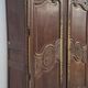Large Norman wedding wardrobe from the 19th century.