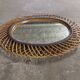 Miroir en rotin