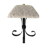 Vintage steel lamp and perspex design 50s - 60s