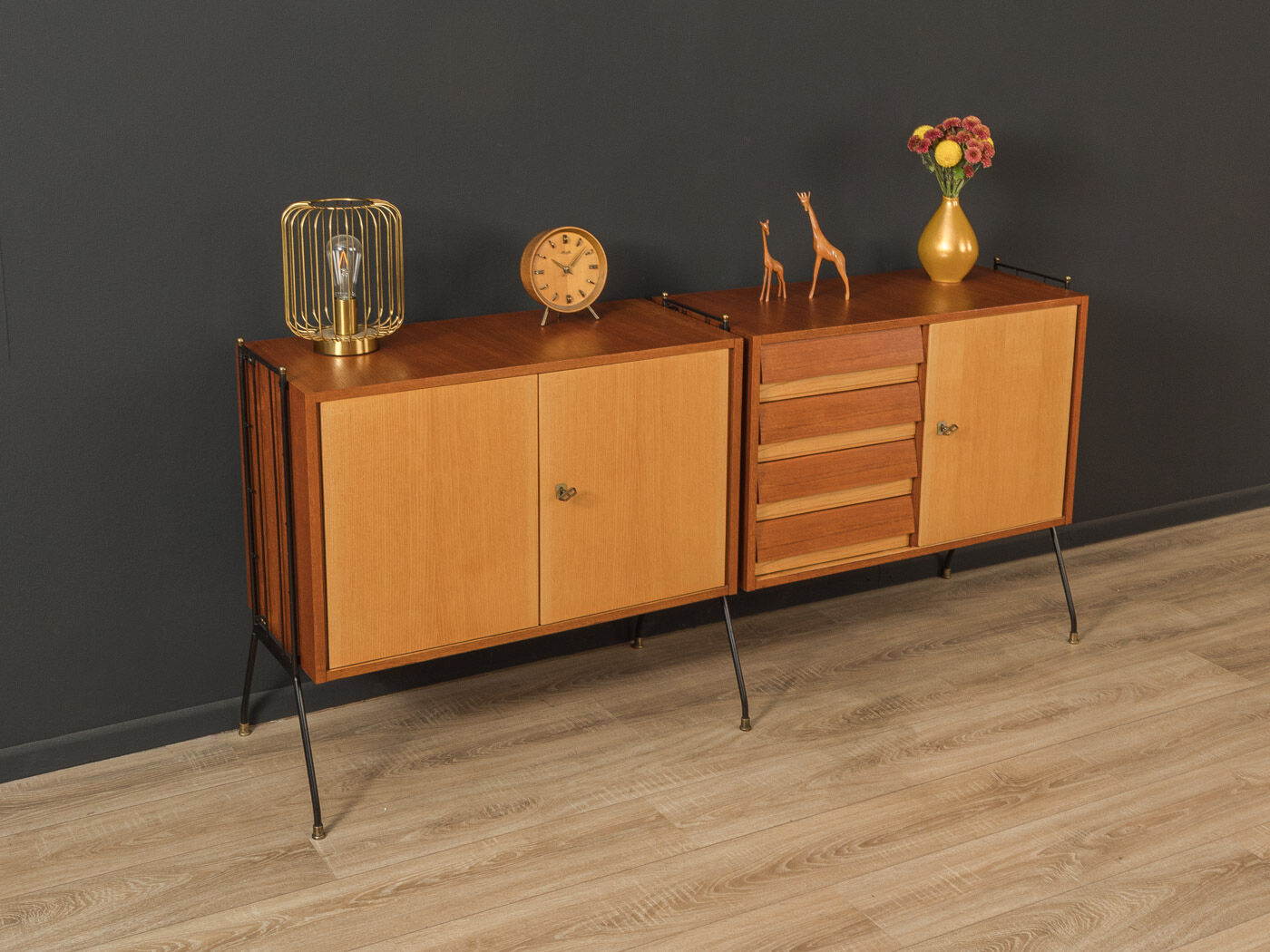 Long sideboard, 1950s