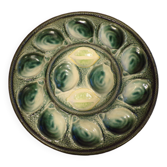 Saint Clément oyster dish in barbotine