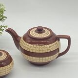 Longchamp France teapot and sugar bowl set vintage Colmar
