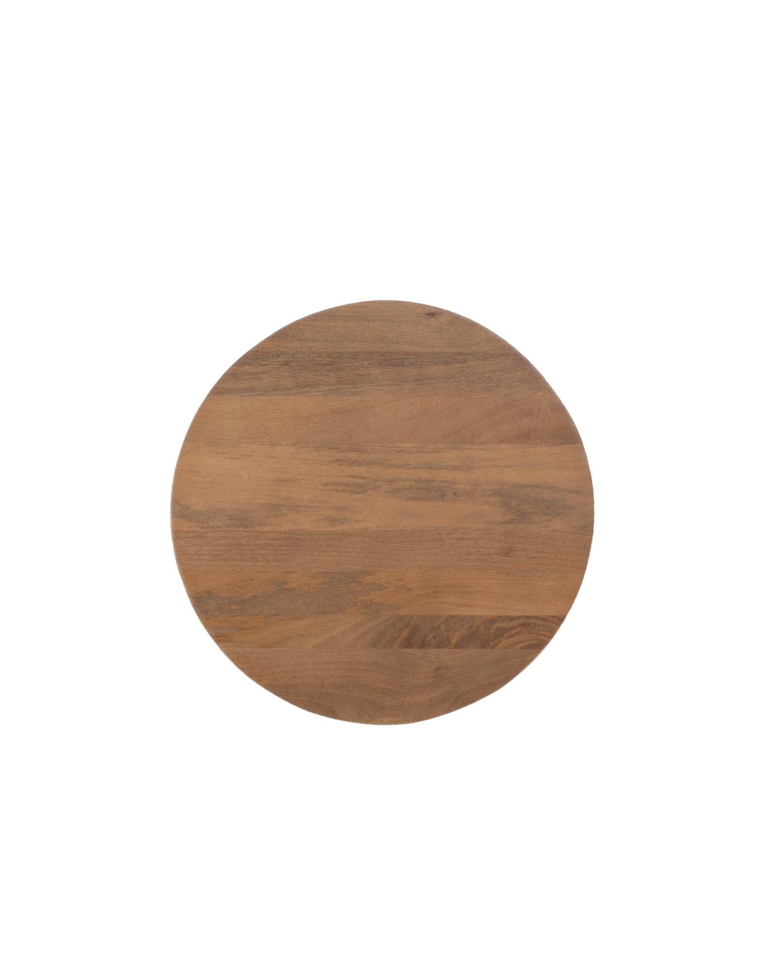 Table d'appoint en bois de manguier massif