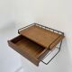 Vintage Mid-Century Modern Teak  Wall Shelf, Germany 1960s/