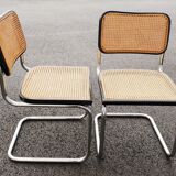 2 chaises Marcel Breuer B 32