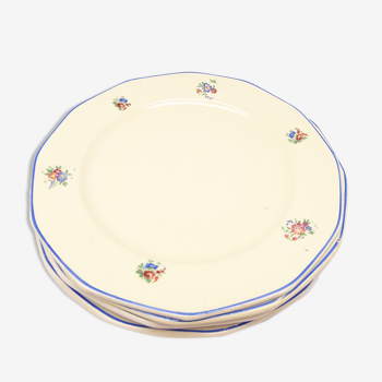 Set of 6 dessert plates Badonviller