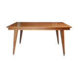 Compass foot table with extensions