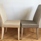 Vincent Sheppard's set of 6 chairs in Lloyd Loom