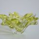 Jaroslav Taraba Art Glass Ashtray Bowl, Lednické Rovné Czechoslovakia