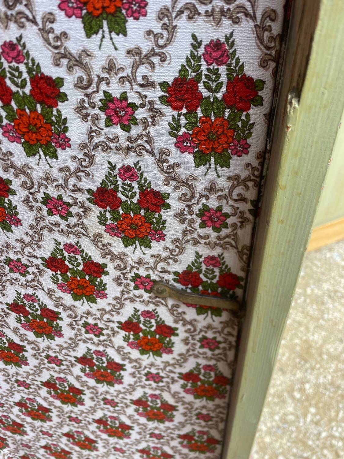 Large antique wardrobe