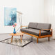 Daybed Knoll Antimott sofa, 1950s, refurbished
