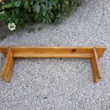 Wooden bench