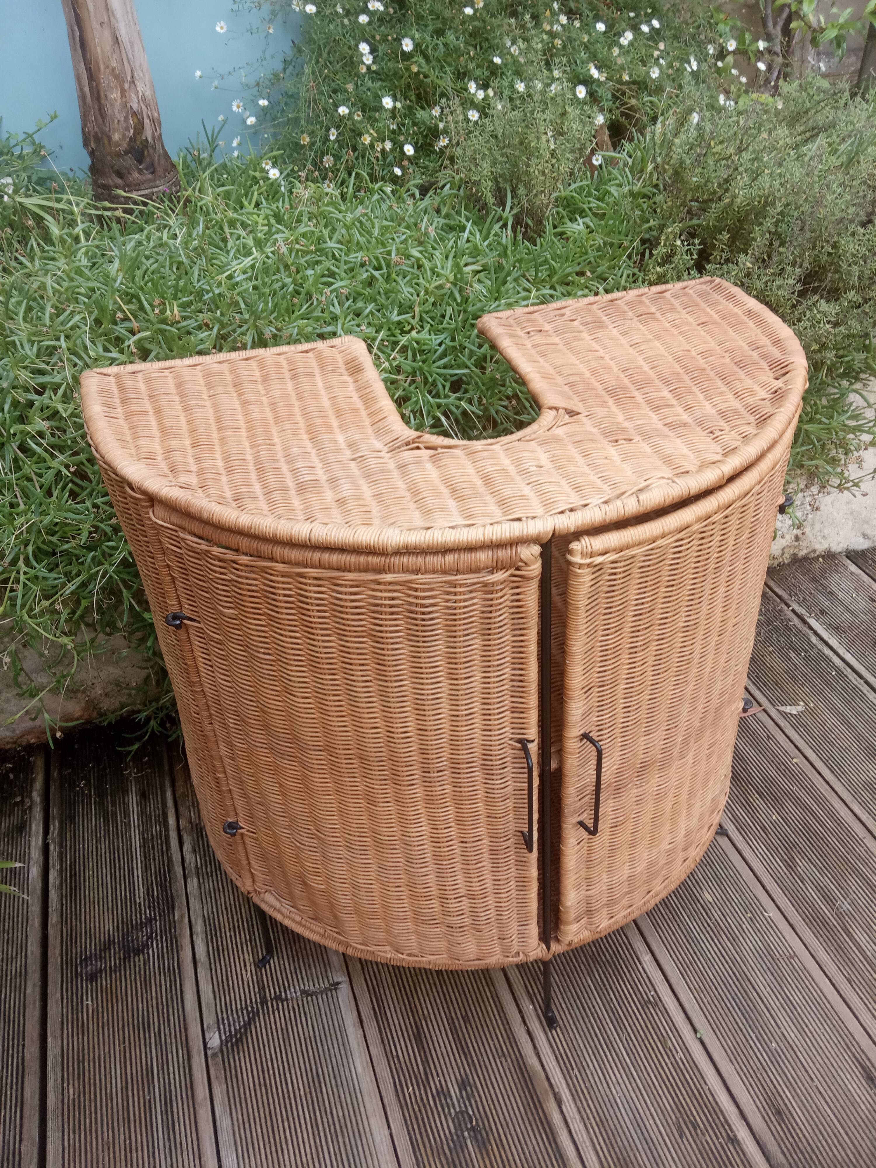 Vintage rattan furniture 50s