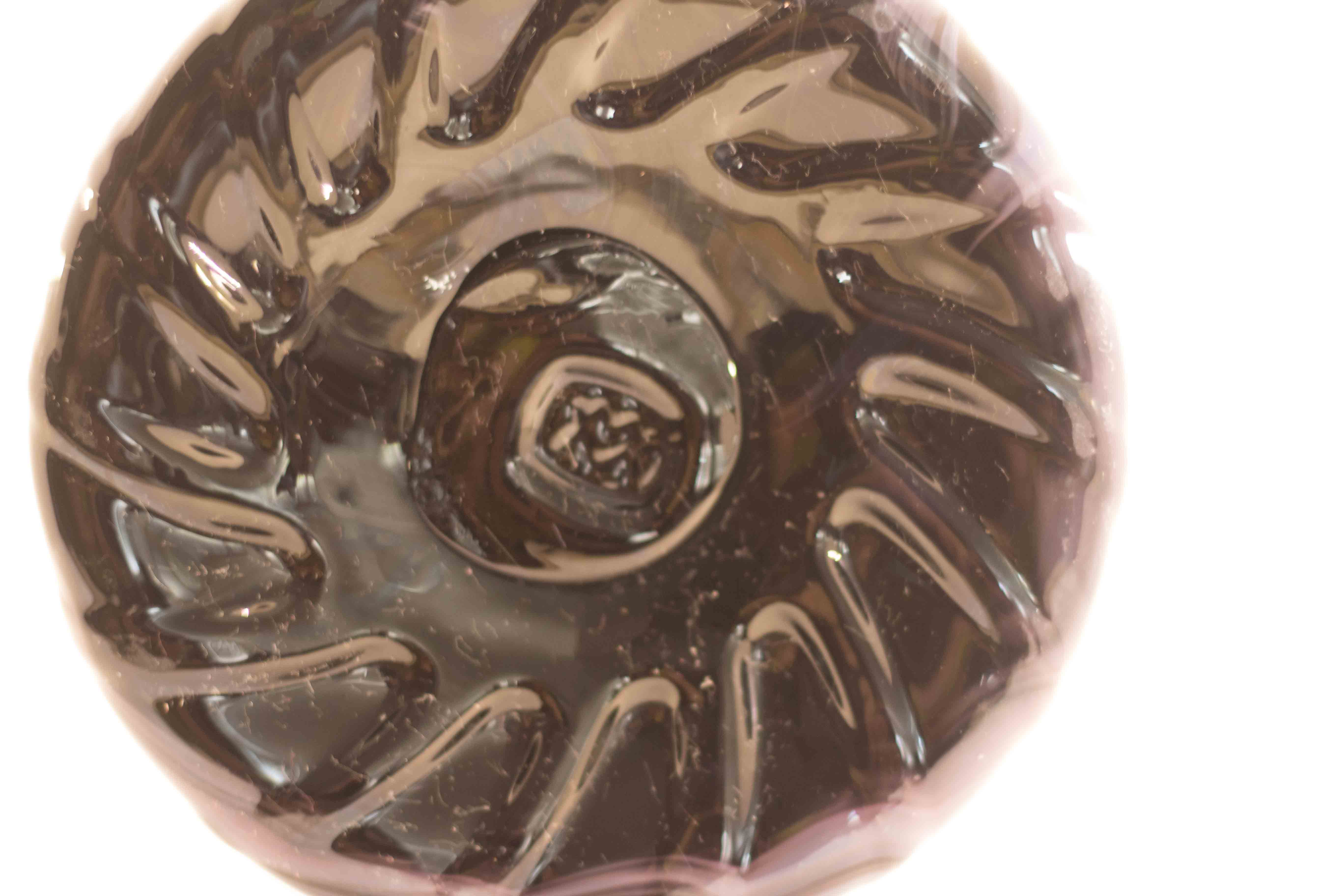 Diabolo old Moor purple flame vase