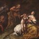 17th-century religious painting, Abraham sending away Hagar.