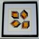 Tableau Vintage Art Optique - Victor Vasarely - Frame 40x40cm