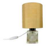 Murano glass cube lamp from the 70s
