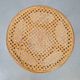 Round Bentwood and Rattan Webbing Stool, 1970s