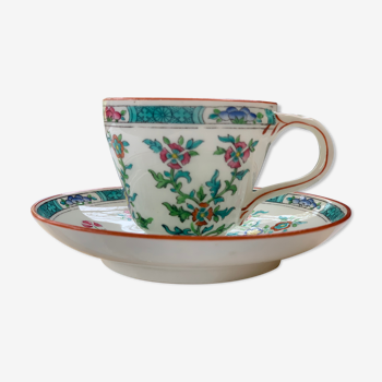 Minton English porcelain cup and under cup