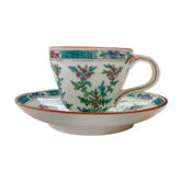 Tasse et sous tasse porcelaine anglaise Minton