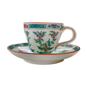 Minton English porcelain cup and under cup