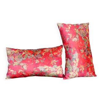 Lot de coussins en velours "Rosa"